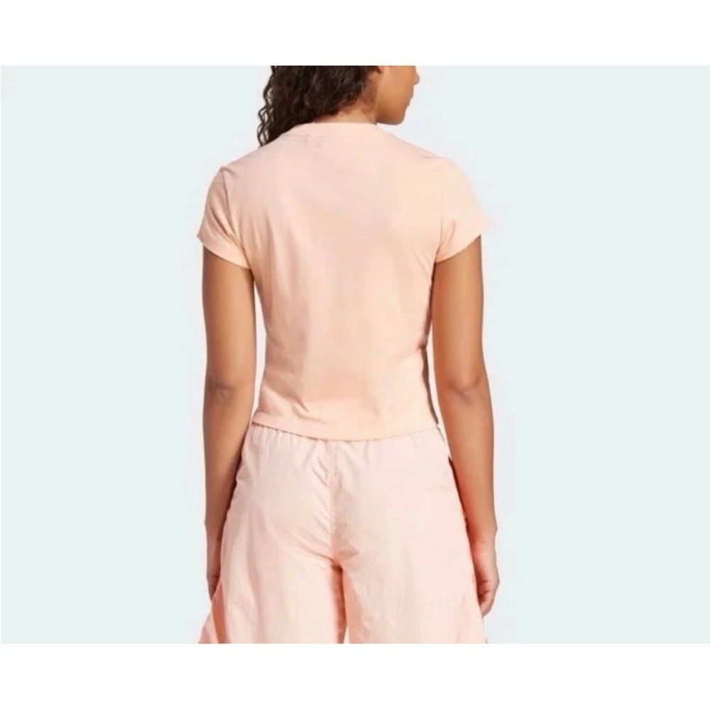NWT Women’s Adidas Essentials Slim T-Shirt S - L MSRP $25 - Picture 2 of 12